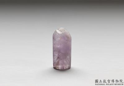 图片[2]-Purple crystal seal (non-engraved), Qing dynasty-China Archive